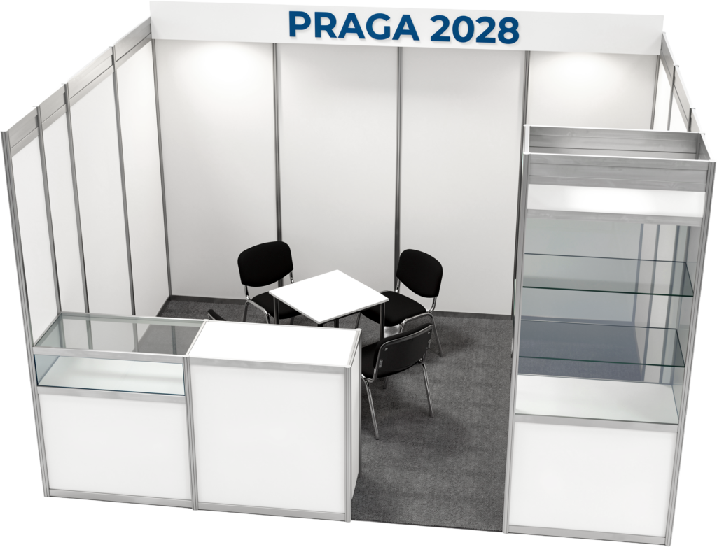 PRAGA 2028 expo stand
